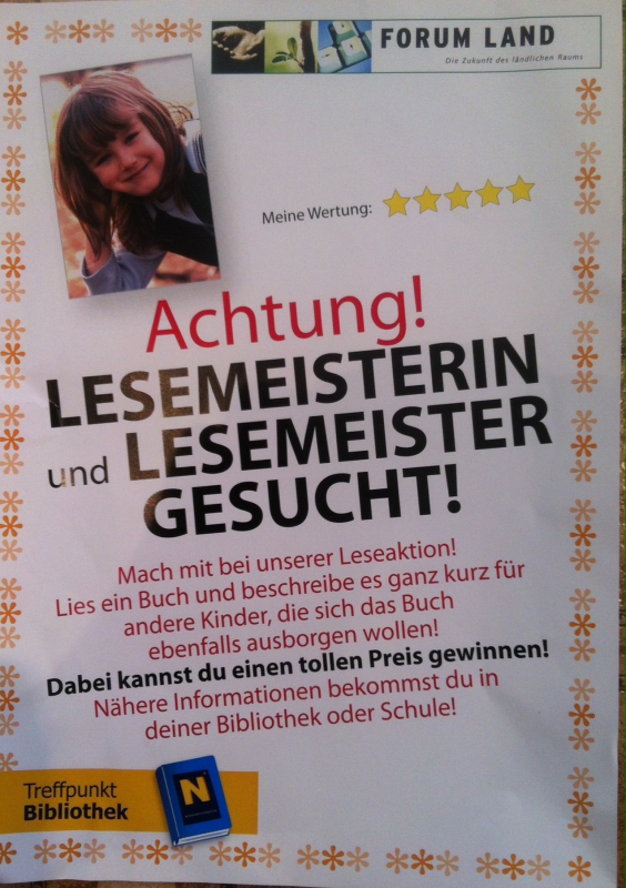 Lesemeister gesucht