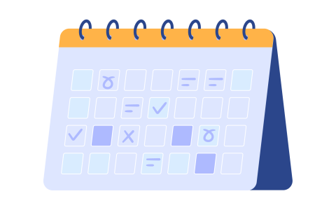 Illustration Kalender